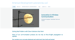 Desktop Screenshot of americandevelopmentlaboratories.com