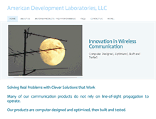 Tablet Screenshot of americandevelopmentlaboratories.com